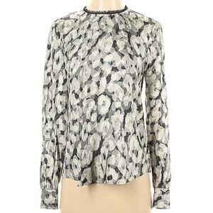 Theory watercolor blouse